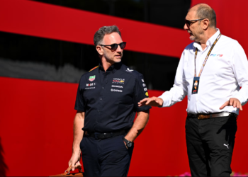 Christian Horner Formula 1 team principal portrait