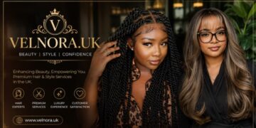 Hairstyle for round face featuring long layers and soft waves