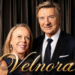 British ice dance legend Jayne Torvill performing on ice with Christopher Dean.