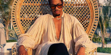 Wynton Harvey posing at a public event or family gathering.