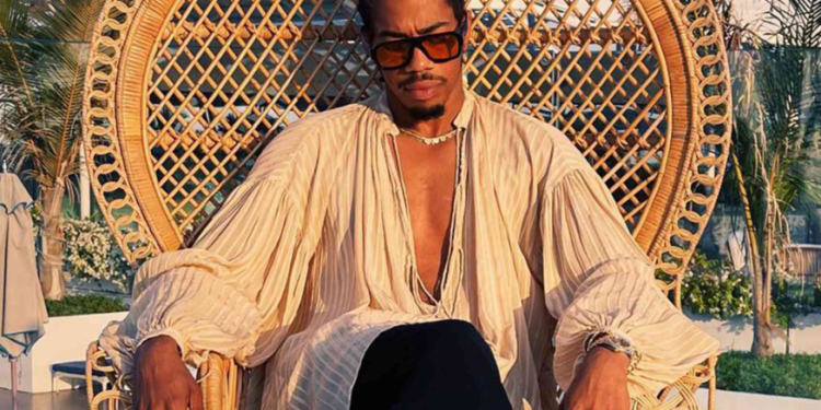 Wynton Harvey posing at a public event or family gathering.